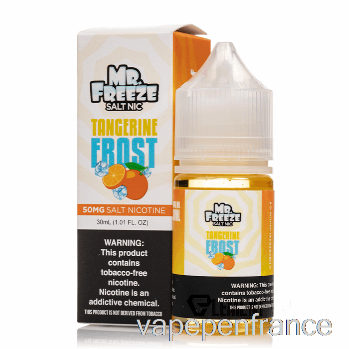 Tangerine Frost - Mr Freeze Salts - 30 Ml 50 Mg Stylo Vape